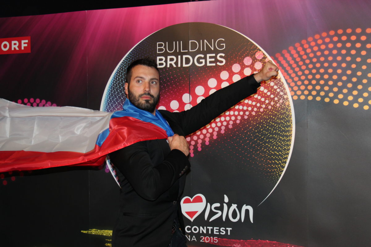 In this gallery you can find photos from Tuesdays press presentations held after the semi-final rehearsals of the Eurovision Song Contest 2015 in Vienna
