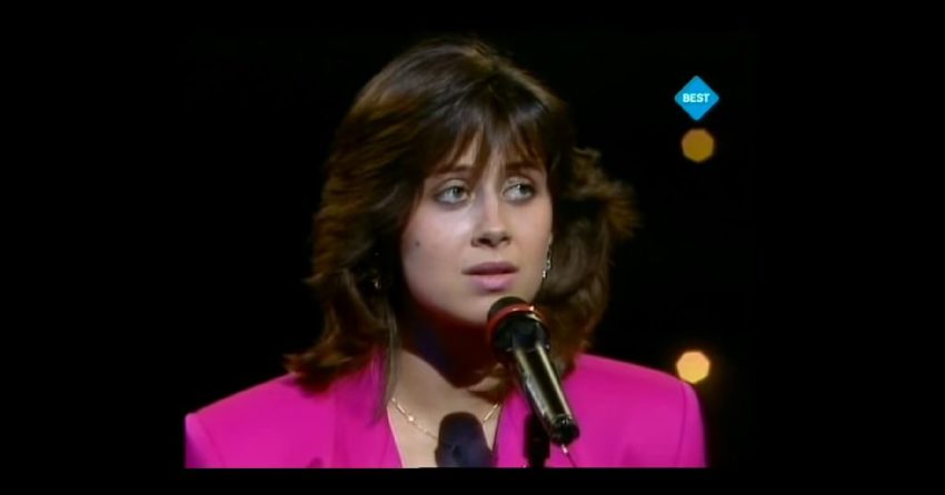 Eurovision 1988 Luxembourg s Lara Fabian in focus EuroVisionary