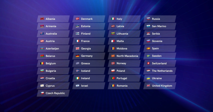 Eurovision 2021: 41 countries to appear at next year's ...